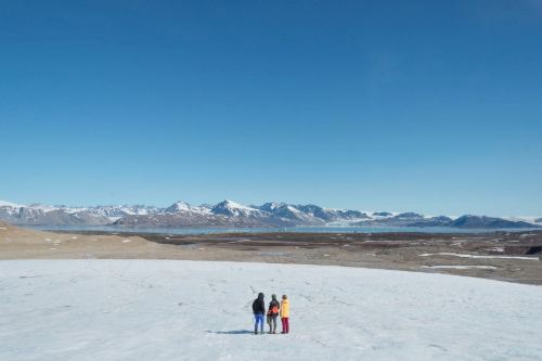 Microlab team in Svalbard